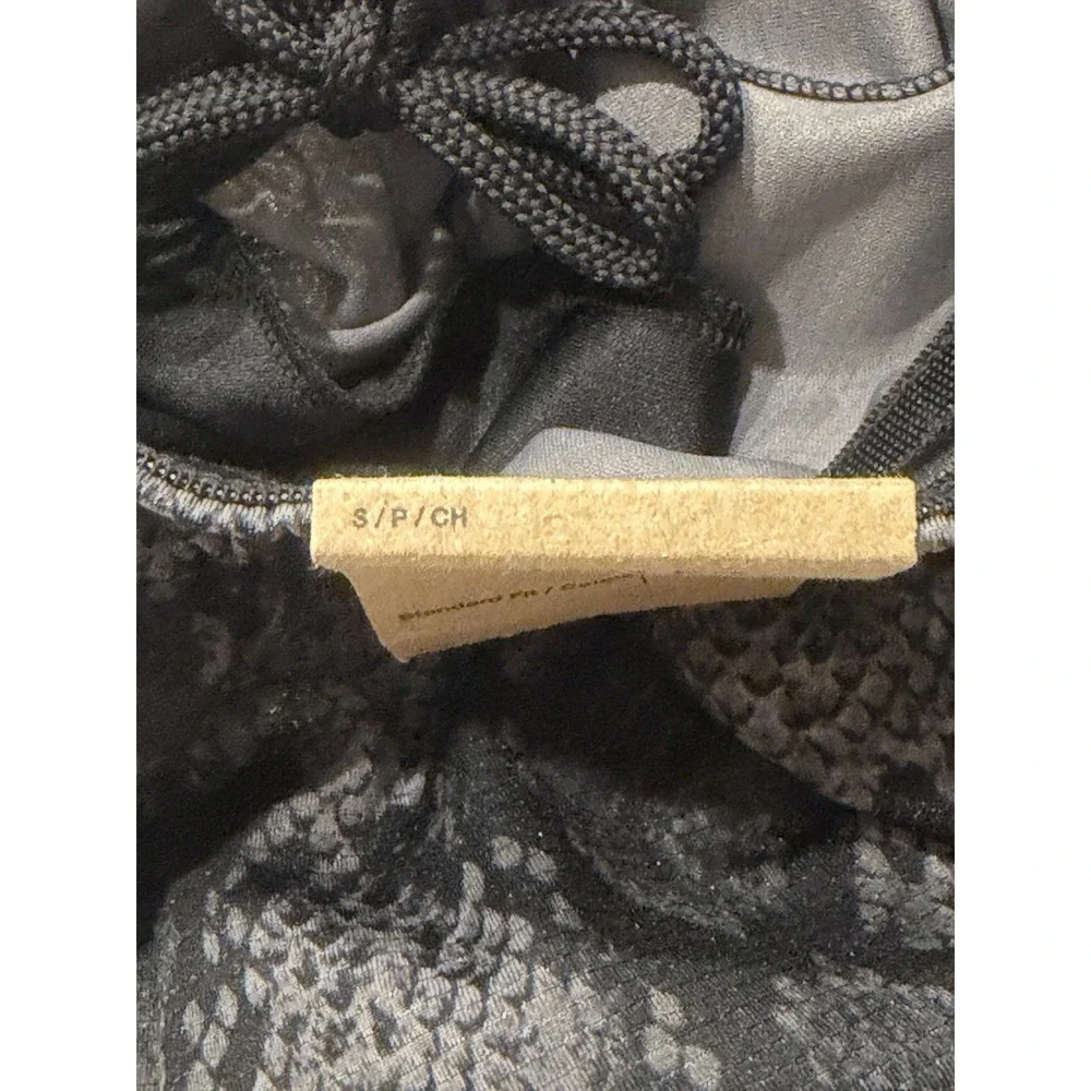 Jordan Sport Snakeskin Print Diamond Short Black HJ0065-010 Womens S NWT